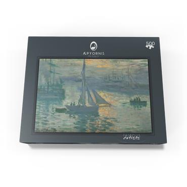 Sunrise 1873 by Claude Monet 500 Jigsaw Puzzle box view1