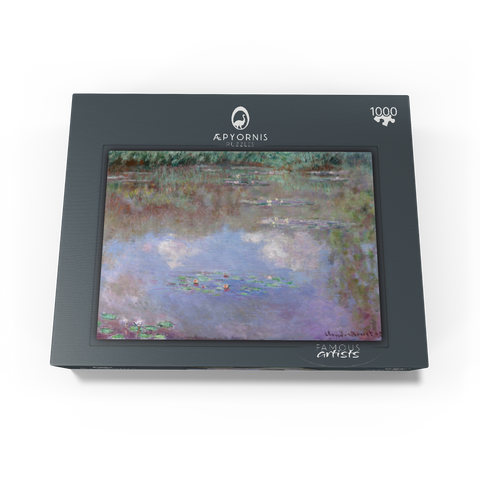 Claude Monet's The Water Lily Pond (Clouds) (1903) 1000 Jigsaw Puzzle box view1