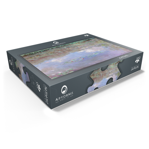 Claude Monets The Water Lily Pond Clouds 1903 100 Jigsaw Puzzle box view1