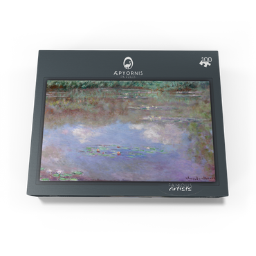 Claude Monets The Water Lily Pond Clouds 1903 100 Jigsaw Puzzle box view1