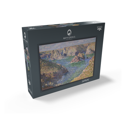 Port-Domois, Belle-Isle (1887) by Claude Monet 1000 Jigsaw Puzzle box view1