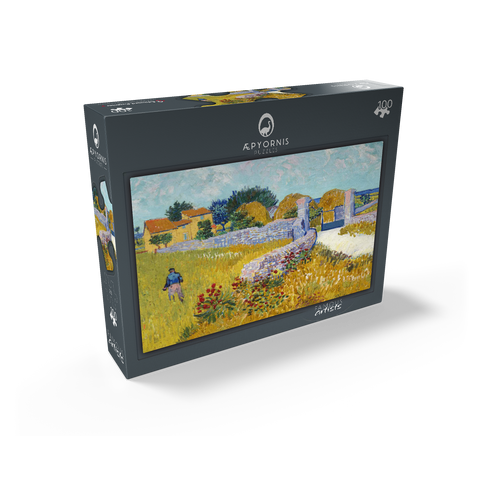 Farmhouse in Provence 1888 by Vincent van Gogh 100 Jigsaw Puzzle box view1