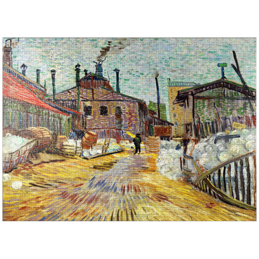 puzzleplate The Factory (1887) by Vincent van Gogh 1000 Jigsaw Puzzle