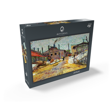 The Factory 1887 by Vincent van Gogh 100 Jigsaw Puzzle box view1