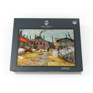 The Factory 1887 by Vincent van Gogh 500 Jigsaw Puzzle box view1