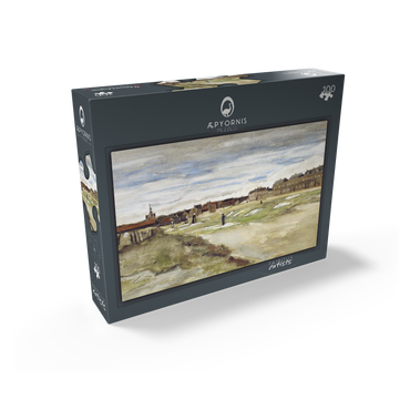 Bleaching Ground at Scheveningen 1882 by Vincent van Gogh 100 Jigsaw Puzzle box view1