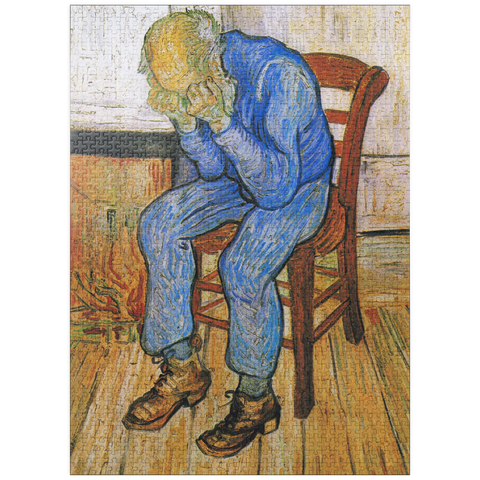 puzzleplate Vincent van Gogh's At Eternity's Gate (1890) 1000 Jigsaw Puzzle