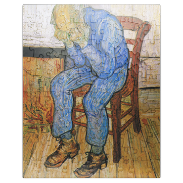 puzzleplate Vincent van Goghs At Eternitys Gate 1890 100 Jigsaw Puzzle
