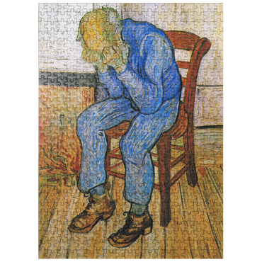 puzzleplate Vincent van Goghs At Eternitys Gate 1890 500 Jigsaw Puzzle
