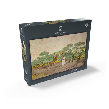 Women Picking Olives 1889 by Vincent van Gogh 100 Jigsaw Puzzle box view1