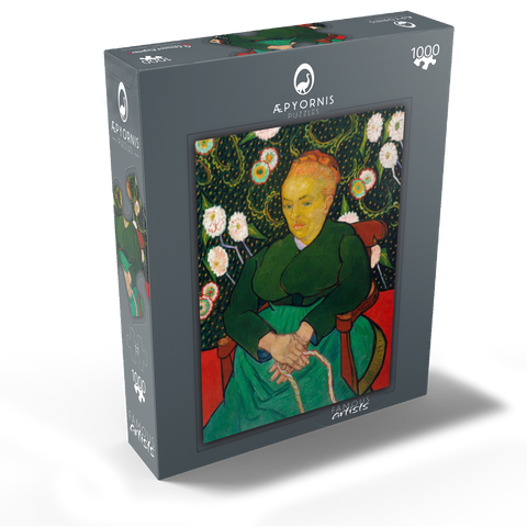 The Berceuse, Woman Rocking a Cradle (1889) by Vincent van Gogh 1000 Jigsaw Puzzle box view1