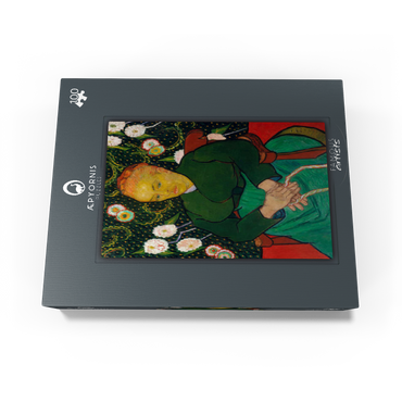The Berceuse Woman Rocking a Cradle 1889 by Vincent van Gogh 100 Jigsaw Puzzle box view1