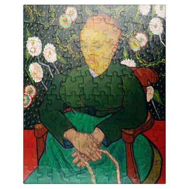 puzzleplate The Berceuse Woman Rocking a Cradle 1889 by Vincent van Gogh 100 Jigsaw Puzzle