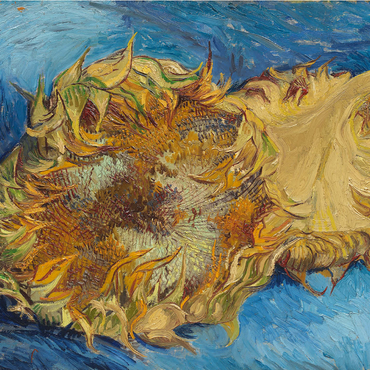 Sunflowers (1887) by Vincent van Gogh 1000 Jigsaw Puzzle 3D Modell