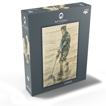The Shell Fisherman Schelpenvisser 1863-1890 by Vincent van Gogh 100 Jigsaw Puzzle box view1
