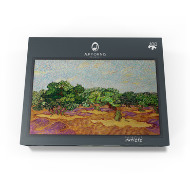 Olive Trees 1889 by Vincent van Gogh 100 Jigsaw Puzzle box view1