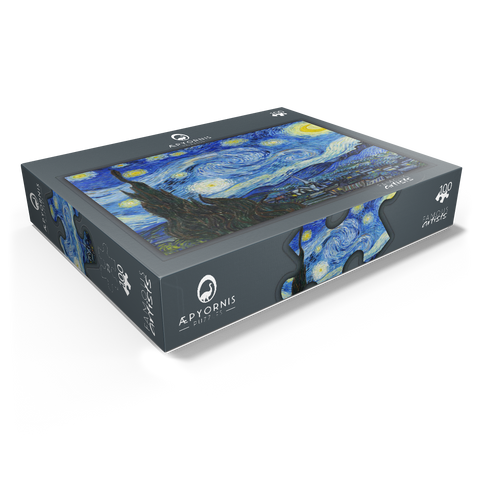 The Starry Night 1889 by Vincent van Gogh 100 Jigsaw Puzzle box view1