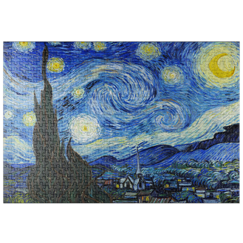 puzzleplate The Starry Night (1889) by Vincent van Gogh 500 Jigsaw Puzzle