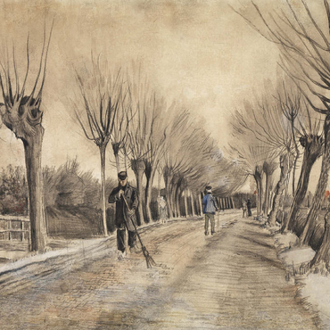 Road in Etten 1881 by Vincent van Gogh 100 Jigsaw Puzzle 3D Modell