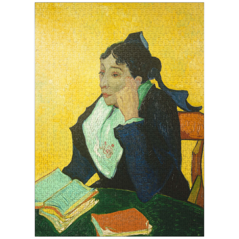 puzzleplate Madame Joseph-Michel Ginoux (1888-1889) by Vincent van Gogh 1000 Jigsaw Puzzle