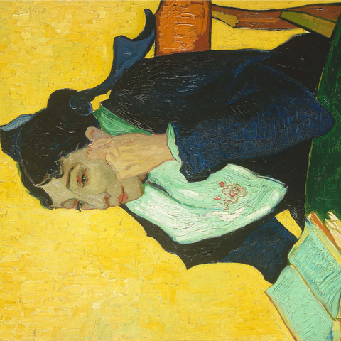 Madame Joseph-Michel Ginoux (1888-1889) by Vincent van Gogh 1000 Jigsaw Puzzle 3D Modell