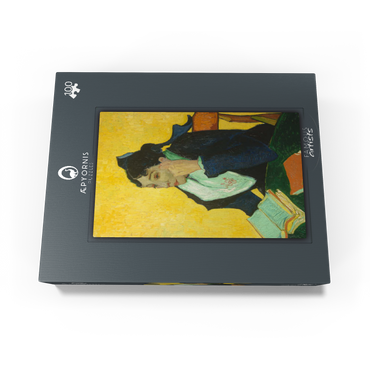 Madame Joseph-Michel Ginoux 1888-1889 by Vincent van Gogh 100 Jigsaw Puzzle box view1