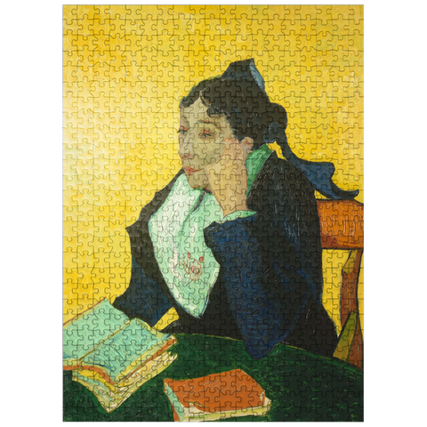 puzzleplate Madame Joseph-Michel Ginoux 1888-1889 by Vincent van Gogh 500 Jigsaw Puzzle