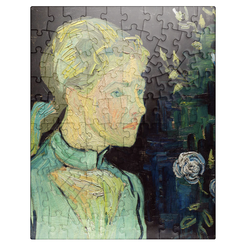 puzzleplate Adeline Ravoux 1890 by Vincent van Gogh 100 Jigsaw Puzzle