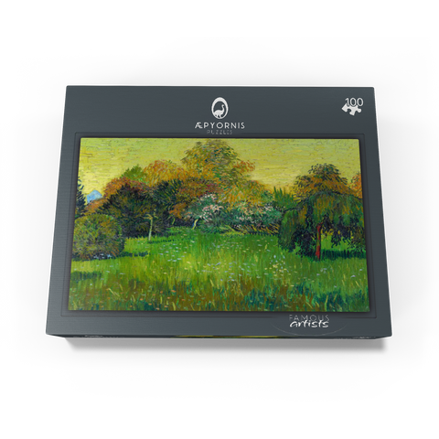 The Poets Garden 1888 by Vincent van Gogh 100 Jigsaw Puzzle box view1