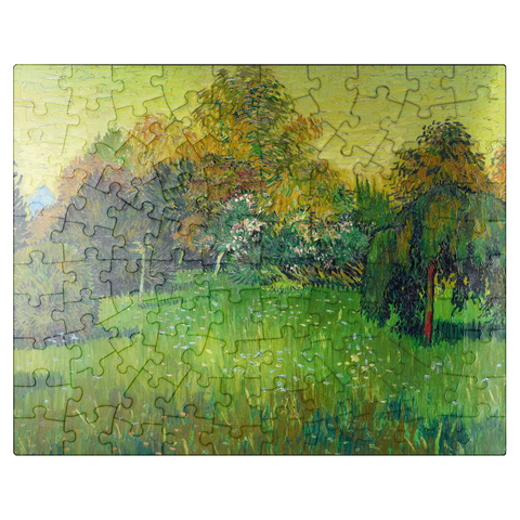 puzzleplate The Poets Garden 1888 by Vincent van Gogh 100 Jigsaw Puzzle