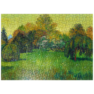 puzzleplate The Poets Garden 1888 by Vincent van Gogh 500 Jigsaw Puzzle