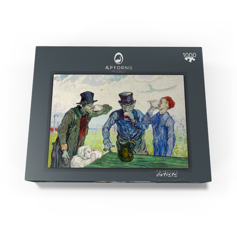 The Drinkers (1890) by Vincent van Gogh 1000 Jigsaw Puzzle box view1