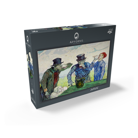 The Drinkers 1890 by Vincent van Gogh 100 Jigsaw Puzzle box view1