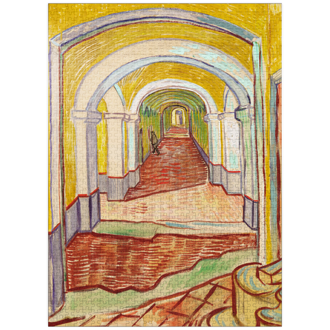 puzzleplate Corridor in the Asylum (1889) by Vincent van Gogh 1000 Jigsaw Puzzle