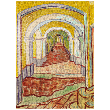 puzzleplate Corridor in the Asylum 1889 by Vincent van Gogh 500 Jigsaw Puzzle