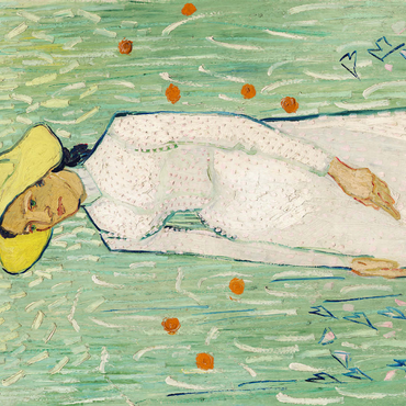 Girl in White 1890 by Vincent van Gogh 500 Jigsaw Puzzle 3D Modell