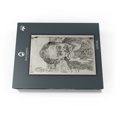 Dr. Gachet 1890 by Vincent van Gogh 100 Jigsaw Puzzle box view1
