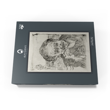 Dr. Gachet 1890 by Vincent van Gogh 500 Jigsaw Puzzle box view1