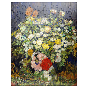 puzzleplate Bouquet of Flowers in a Vase 1890 by Vincent van Gogh 100 Jigsaw Puzzle