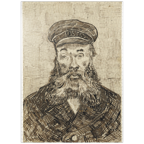 puzzleplate Portrait of Joseph Roulin (1888) by Vincent van Gogh 1000 Jigsaw Puzzle