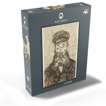 Portrait of Joseph Roulin 1888 by Vincent van Gogh 100 Jigsaw Puzzle box view1