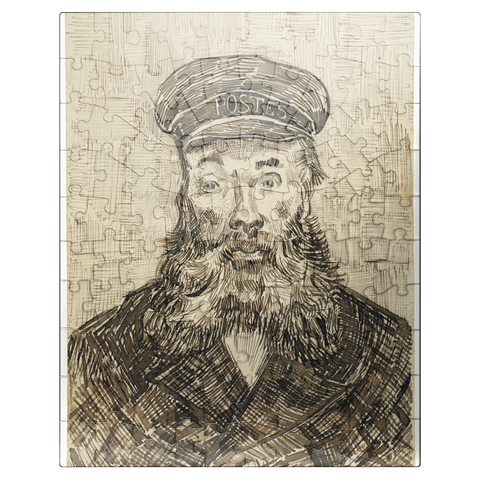 puzzleplate Portrait of Joseph Roulin 1888 by Vincent van Gogh 100 Jigsaw Puzzle