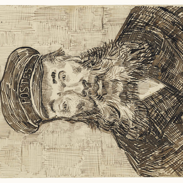 Portrait of Joseph Roulin 1888 by Vincent van Gogh 100 Jigsaw Puzzle 3D Modell