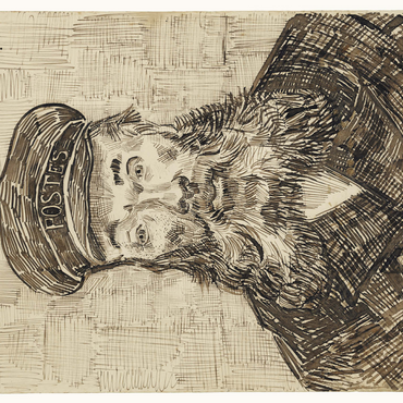 Portrait of Joseph Roulin 1888 by Vincent van Gogh 500 Jigsaw Puzzle 3D Modell