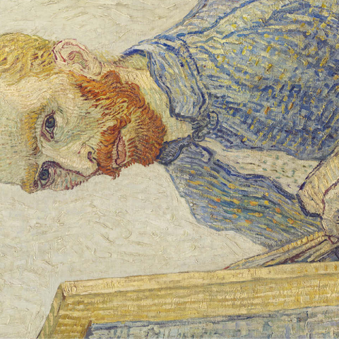 Portrait of Vincent van Gogh 1925-1928 by Vincent van Gogh 100 Jigsaw Puzzle 3D Modell