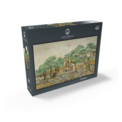 The Olive Orchard 1889 by Vincent van Gogh 100 Jigsaw Puzzle box view1