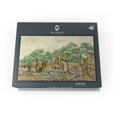 The Olive Orchard 1889 by Vincent van Gogh 100 Jigsaw Puzzle box view1