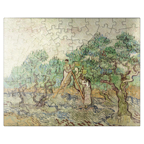 puzzleplate The Olive Orchard 1889 by Vincent van Gogh 100 Jigsaw Puzzle