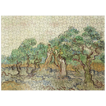 puzzleplate The Olive Orchard 1889 by Vincent van Gogh 500 Jigsaw Puzzle