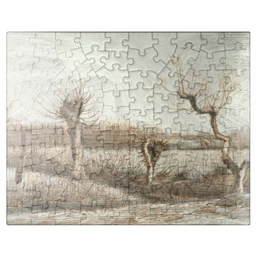 puzzleplate Tetards Pollards 1884 by Vincent van Gogh 100 Jigsaw Puzzle